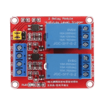 DC5V 2 Channel Relay Module (Red Color)