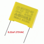 0.22uF 275V Capacitors