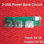 3 USB Power Bank Circuit