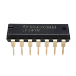 LF347N J-FET Input Quad Operational Amplifier IC