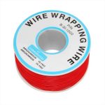 Cable Wire Single Core 30AWG Red (1yrd)