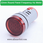 Round Type AC Hz Meter